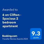 6 On Clifton - Spacious 2 Bedroom Apartment